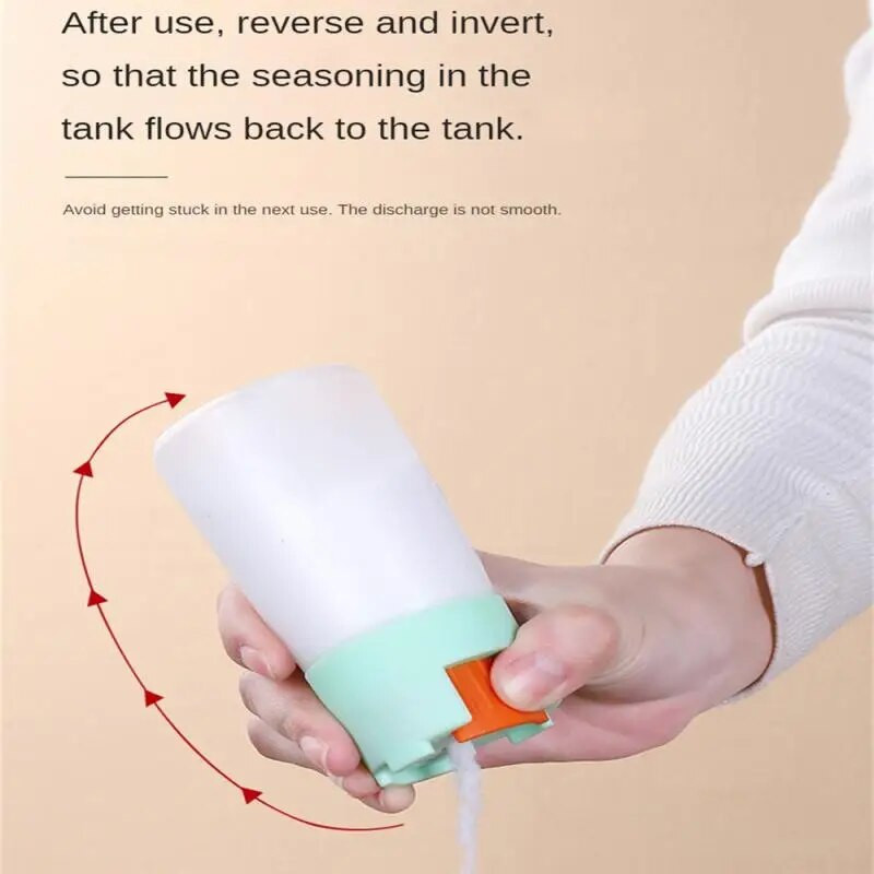 0,5G doseeriv soolatopsik Push-tüüp Maitseainesoola dosaator Soolapaak Suhkrupudel Vürts-pipra-soolatopsik purk purk pudel