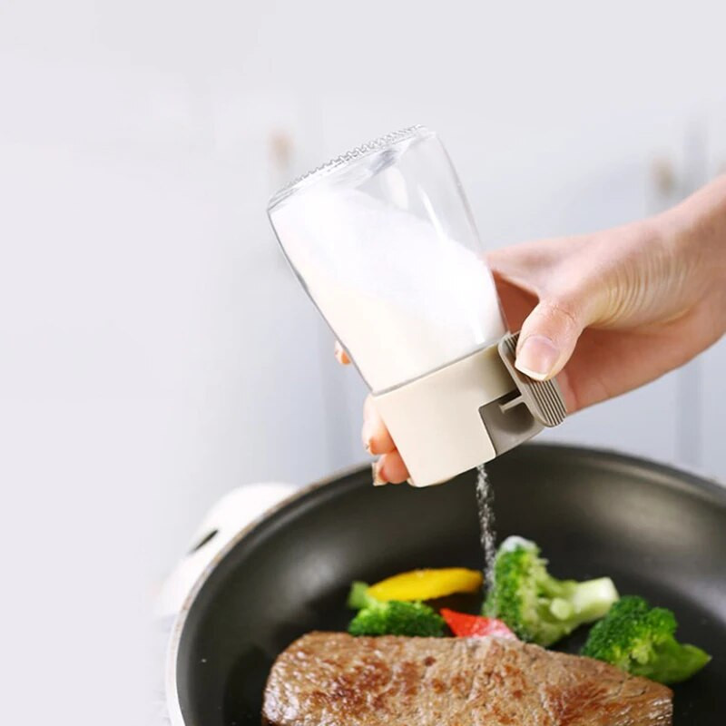 Kvantitativna soljenka Staklena boca Staklenka za začine Tip kuhinjske preše Staklenka za sol Zatvorena staklenka otporna na vlagu Papar Začin Limenka šećera