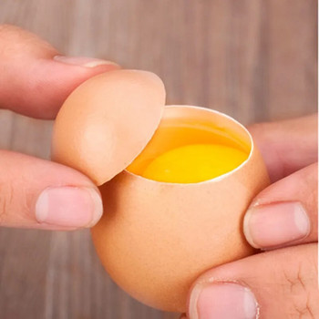 Ψαλίδι αυγών Gadgets κουζίνας από ανοξείδωτο ατσάλι Egg Topper Cutter Μεταλλικό ανοιχτήρι βρασμένο ωμό αυγό Creative αξεσουάρ κουζίνας A5403