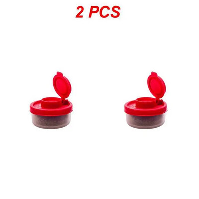 1–5 vnt. kempingo iškylų kelionė su dangčiu virtuvės įrankiu lauko prieskonių dozatoriumi mini priešpiečių dėžutės indelis nešiojama druska ir pipirai