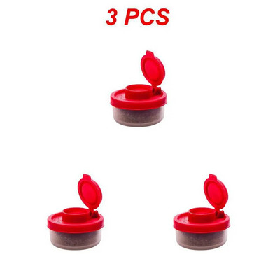 1–5 vnt. kempingo iškylų kelionė su dangčiu virtuvės įrankiu lauko prieskonių dozatoriumi mini priešpiečių dėžutės indelis nešiojama druska ir pipirai