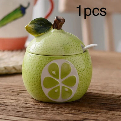 Kerámia fűszerező edény konyhai kellékek doboza, kombinált konyhai kellékek palack olajos sótartó bambusz alappal, 3 készlet