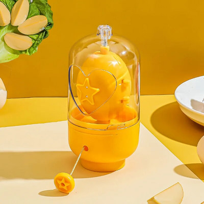 Cel mai nou amestecător de ouă, agitator de mână, mixer pentru ouă din silicon de calitate alimentară, instrument manual, în coajă, pentru ouă fierte.