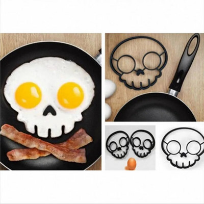 Kalup za omlet za doručak Silikonski oblik prstena za palačinke za jaja Alat za kuhanje DIY Kuhinjski pribor Naprava Plastični separator za jaja