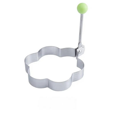 Nerūdijančio plieno keptų kiaušinių formelės blynų formavimo keptuvės omleto formos pyrago duonos kepimo formos Žiedas virtuvės kiaušinių kepimo įrankis