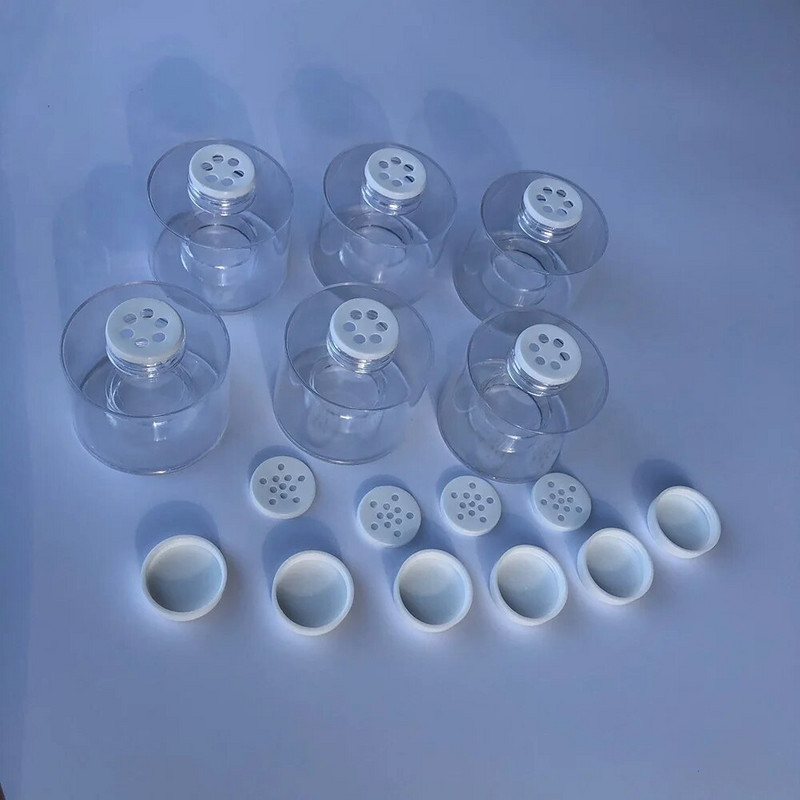 Fűszertartó készlet Egymásra rakható fűszertartó edények Fűszeres üvegek Só és Bors készlet Fűszerdoboz Konyhai eszközök