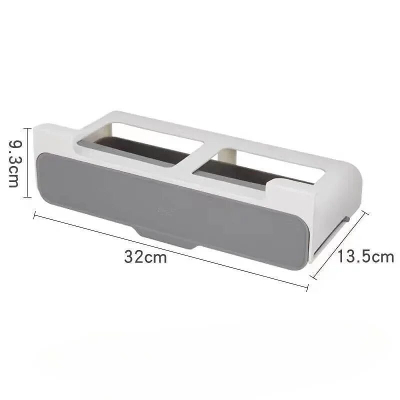 Кухненска поставка за подправки Самозалепваща се монтирана на стена кутия за подправки Поставка за съхранение Органайзер за подправки Кухненска поставка за съхранение Домакински