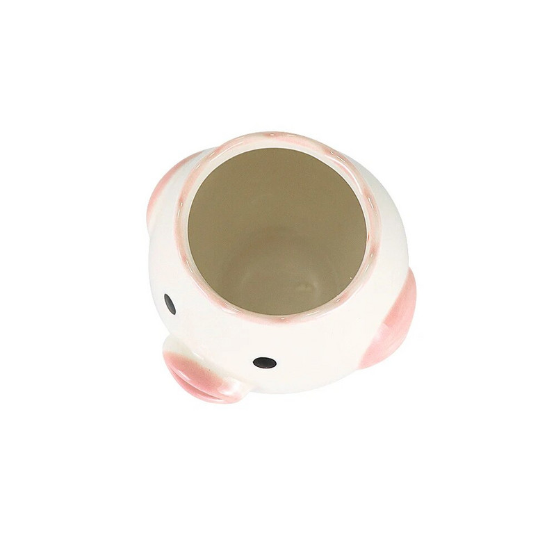 Alat za odvajanje bijelih žumanjaka u jajima Separator za bjelanjke od pilećih jaja Keramika Keramički odvajač za jaja od pilića iz crtića Kuhinjski pribor