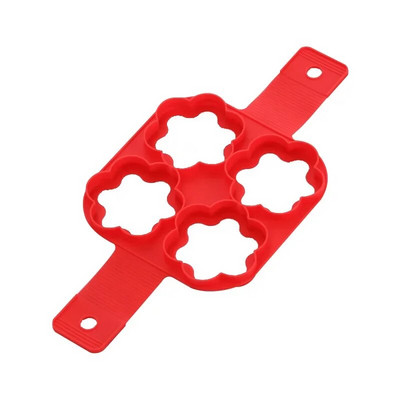 Kiaušinių blynų žiedas Nelipnus blynų kepimo formelės silikoninės kiaušinių viryklės keptų kiaušinių formavimo formos Omleto formos virtuvės kepimo reikmenims