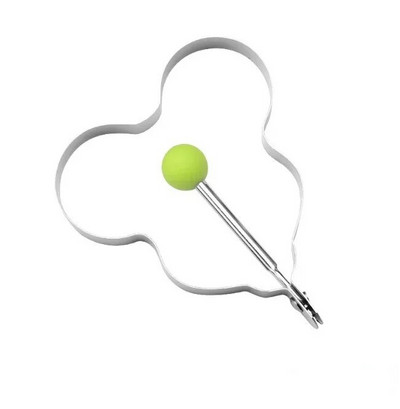 Nerūdijančio plieno 5 stiliaus keptų kiaušinių blynų formuotojas Omletas Formos kepimo kiaušinių kepimo įrankiai Virtuvės priedai Įtaisų žiedai