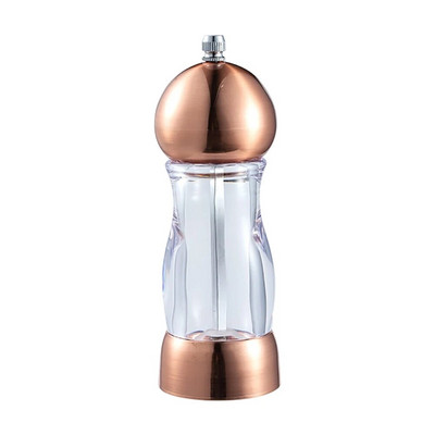 Akrüülist silindriline veski läbipaistev pipraveski soola jahvatamine keraamiline südamik Mitmeotstarbeline maitsestamispudel köögitööriist