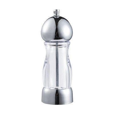 Akrüülist silindriline veski läbipaistev pipraveski soola jahvatamine keraamiline südamik Mitmeotstarbeline maitsestamispudel köögitööriist