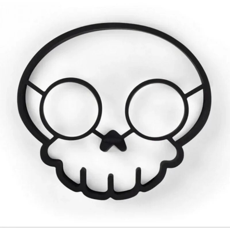 Pusryčių omleto forma Silikoninis kiaušinių blynų žiedas, kepimo įrankis „pasidaryk pats“ virtuvės priedai Įtaisas plastikinis kiaušinių separatorius