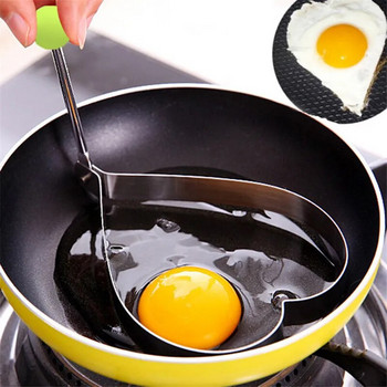 Lovely Pet από ανοξείδωτο ατσάλι Fried Egg Shaper Mold Pancake Rings Δαχτυλίδια κουζίνας Εργαλεία μαγειρέματος Fried Egg Shaper Στρογγυλά καλούπια αστεριών