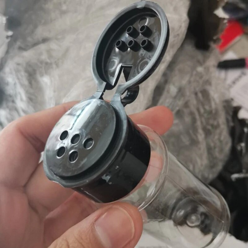 100 ml Shaker boce za začine Plastične kuhinjske začine za pohranu Staklenke začina Sol Papar Kutije za kuhinjske gadgete Alati