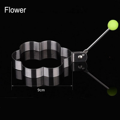 5 formų nerūdijančio plieno keptų kiaušinių formavimo forma „pasidaryk pats“ pusryčiai blynų žiedai sumuštiniai Virtuvės įrankiai indai Kepiniai