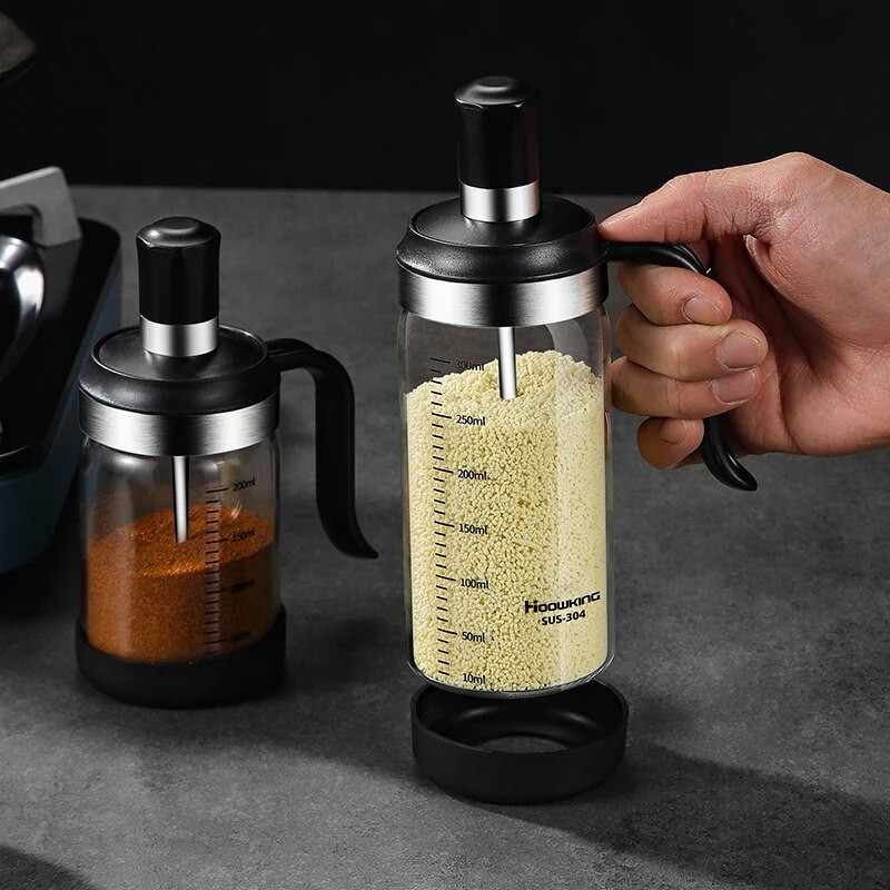 Cutie de condimente de bucătărie Cutii de organizare pentru ușă de condimente Borcane de depozitare și organizare pentru condimente Cutie de condimente cu linguri