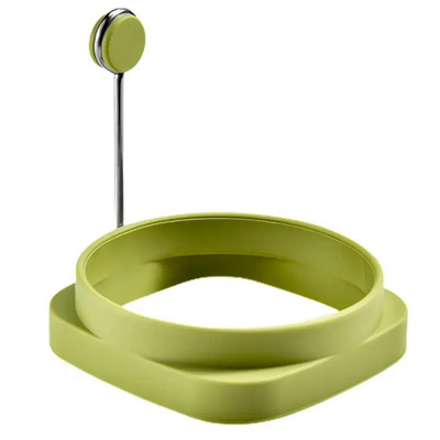 1vnt silikoninis nelipnus kepimo kiaušinių formelės Dvejopos paskirties blynų žiedas pusryčių kiaušinių formelės kepimo formos Virtuvės programėlės Kiaušinių įrankiai Nauja