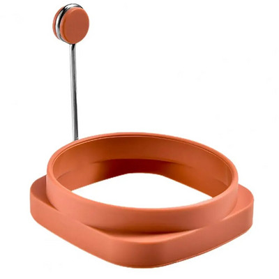 1vnt silikoninis nelipnus kepimo kiaušinių formelės Dvejopos paskirties blynų žiedas pusryčių kiaušinių formelės kepimo formos Virtuvės programėlės Kiaušinių įrankiai Nauja