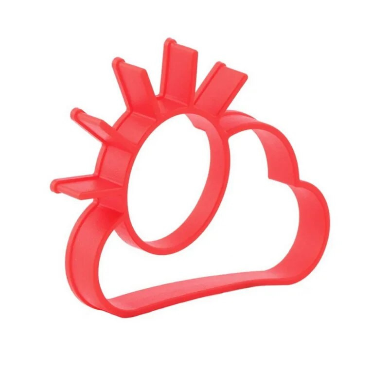 „Sun and Clouds“ kiaušinių keptuvė širdies formos pusryčiams