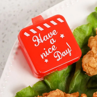 Naujas mini animacinių filmų raštų padažo dėžutės suspaudžiamas butelis pomidorų medaus prieskonių indelis, skirtas vaikiškų pietų dėžutės priedams