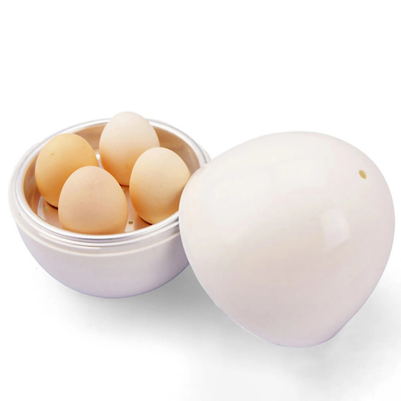 Kuhinjski aparat za jaja na pari Mikrovalna pećnica u obliku piletine Kuhalo za kuhanje 4 jaja Prijenosni kuhinjski aparati za kuhanje Kućni kuhalo za jaja na pari