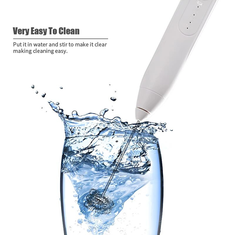 Elektriniai pieno putų plakikliai rankinis belaidis maišytuvas USB mini kavos virimo aparatas plaktuvas kapučino grietinėlės kiaušinių plakiklis maisto maišytuvas