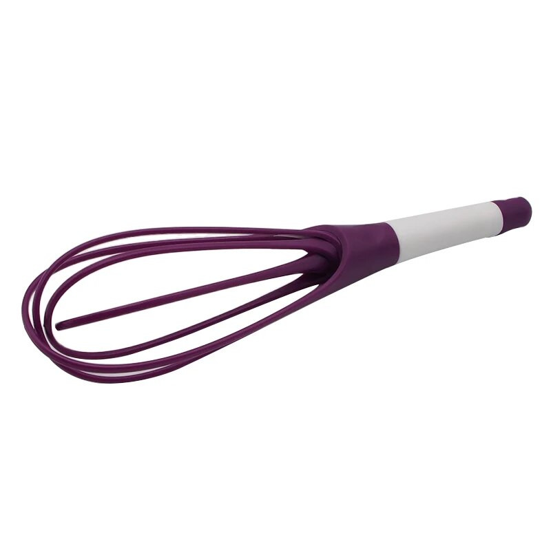 Mixer manual rotativ multifuncțional pentru batător de ouă Mini din plastic pentru bucătărie Oul de ouă Instrument de coacere Agitator de ouă Silicon ecologic