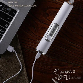 Ασύρματο ηλεκτρικό μίξερ για αφρόγαλα Αυγοδάρτης USB Επαναφορτιζόμενος φορητός αναδευτήρας γάλακτος καφέ Μίξερ με αφρό φαγητού