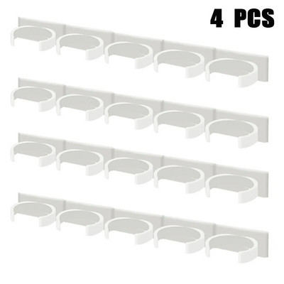 1/2/4 στρώσεις ράφι μπαχαρικών Organizer Ντουλάπι τοίχου Πόρτα Κρεμαστά βάζα μπαχαρικών Γάντζοι κλιπ Σετ Θήκη αποθήκευσης Gripper Αξεσουάρ κουζίνας