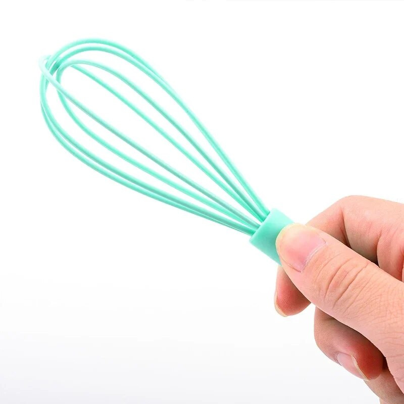 Oțel inoxidabil din silicon de 6 inch Mini tel de culoare Mixer de otel Mini instrumente de copt Accesorii de bucătărie