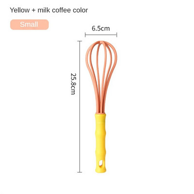 Rankiniai kiaušinių plakikliai 18,5 / 25,8 / 27,8 / 29,8 cm rankiniai maišytuvai, maistiniai plastikiniai mini plaktuvai, skirti plakimui, plakimui ir kiaušinių maišymo įrankiams