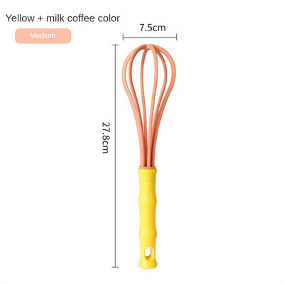 Rankiniai kiaušinių plakikliai 18,5 / 25,8 / 27,8 / 29,8 cm rankiniai maišytuvai, maistiniai plastikiniai mini plaktuvai, skirti plakimui, plakimui ir kiaušinių maišymo įrankiams