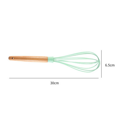 1vnt Silikoninis kiaušinių plakiklis Rankinis pieno plakiklis Kiaušinių maišytuvas kepimo pyragas įrankis kepimo rinkinys Namų kiaušinių įrankiai Virtuvės reikmenys kiaušiniams