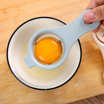 Сладко пиле Керамичен сепаратор за яйчен белтък Творчески яйчен жълтък Протеинов сепаратор Филтър Инструменти за печене Кухненски аксесоари Практичен