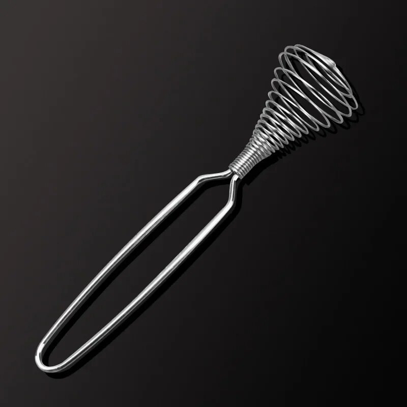 Rankinis kiaušinių plakimo grietinėlės kepimo lazdelė Pusiau automatinė rankinė pieno burbulinė spyruoklinė maišyklė spyruoklinė galvutė šluotele virtuvės kepimo įrankiai