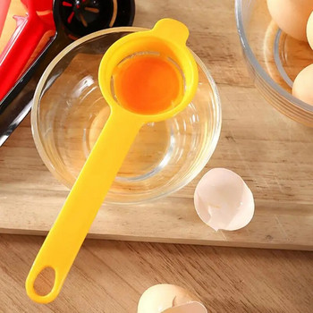 1/2 БР. Действителен сепаратор за яйца Издръжлив и лесен за почистване Сепаратор за яйчен жълтък Удобни съдове за готвене Аксесоари за печене Иновативно печене