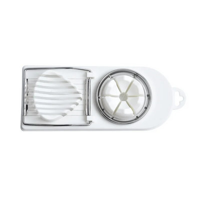 Daugiafunkcinis kiaušinių pjaustytuvas nerūdijančio plieno kiaušinių pjaustyklės pjaustytuvas Gėlės formos pietų mėsos pjaustyklės virtuvės prietaisai