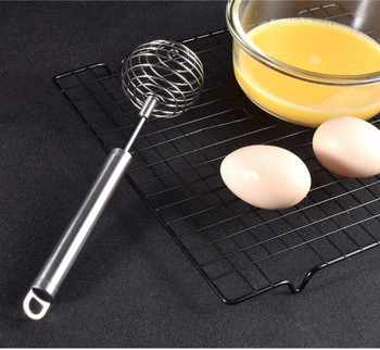 1 бр. нова бъркалка за яйца от неръждаема стомана, ръчна бъркалка, миксер, кухненски инструменти, крем, масло, кухненски прибор за печене, високо качество