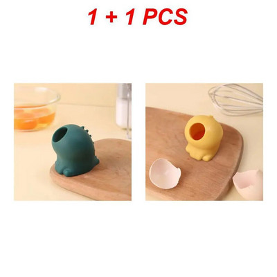 1/2 ΤΕΜ. Συσκευές κουζίνας για το σπίτι Εργαλεία μαγειρικής Εργαλείο μαγειρέματος Διαχωριστής λευκού αυγού σιλικόνης Διαχωριστής κρόκων Διαχωριστής λευκού σιλικόνης