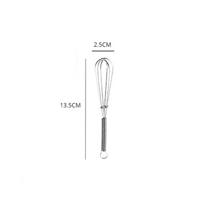 Πολυλειτουργικό Χειροκίνητο Μίξερ αυγοδάρτη Αυγοαλεύρου Κρέμα οικιακής χρήσης από ανοξείδωτο ατσάλι Μίνι αυγοδάρτη Εργαλεία ψησίματος Προμήθειες κουζίνας