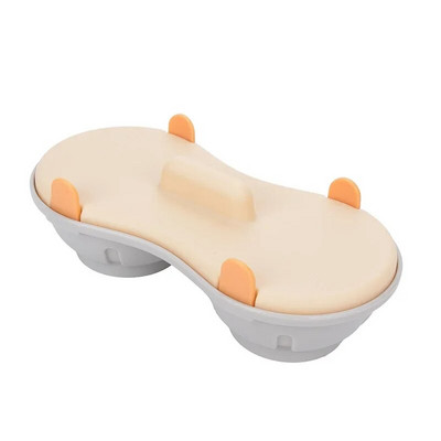 Mikrobangų krosnelė dvigubo puodelio kiaušinių viryklė Forma garintuvas Gamintojas Kiaušinių omletas garlaivis Artefact Virtuvės įtaisas