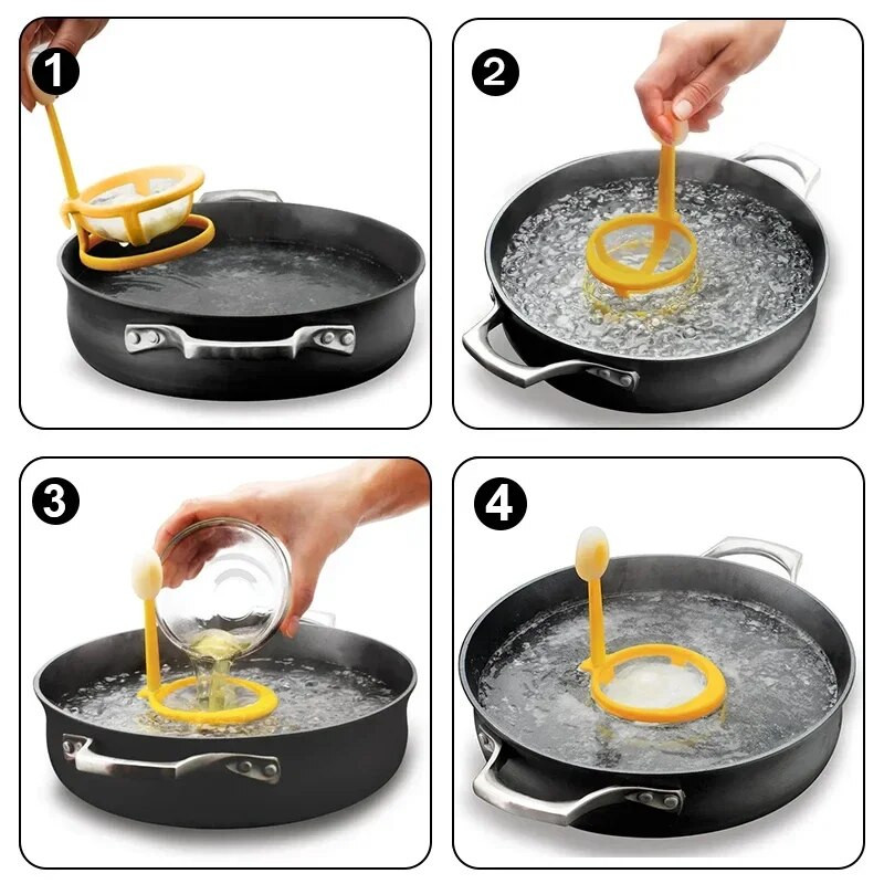 Mini Water Boated Eggs Maker Small Steamed Eggs Mold Bracket Household boiled Egg Cup Boiler Αυγοθήκη Αξεσουάρ κουζίνας