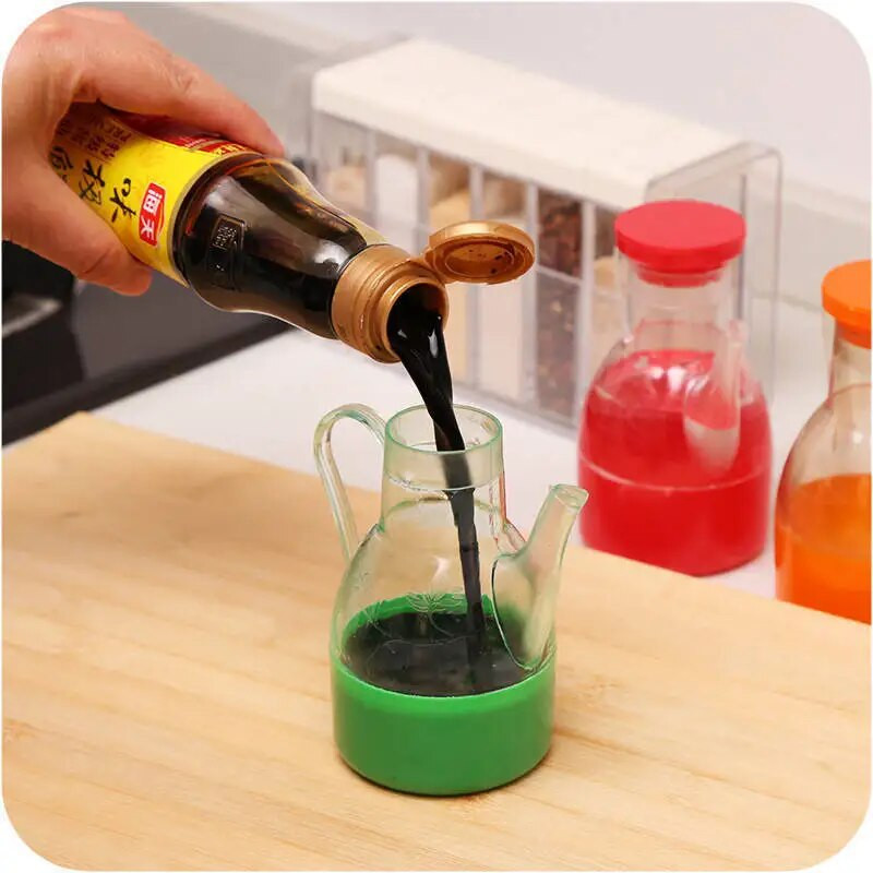 250/500 ml-es olajos flakon konyhai olaj főzősütő grillsütő palack főzéshez Konyhai tartozékok Ingyenes kiszállítás Grill Piknik eszközök