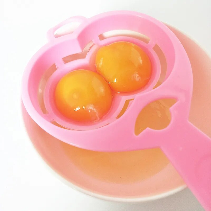 Creative Egg Separator Egg Liquid Filter Sift Splitter Διαιρέτης κρόκων αυγών Κοσκινάκι Κουζίνα Σπίτι Σεφ Τραπεζαρία Μαγειρική Gadget