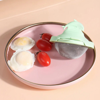 Силиконова машина за варене на яйца с незалепващо покритие Чаши за варене на яйца с варене на яйца Кухненски инструменти за готвене
