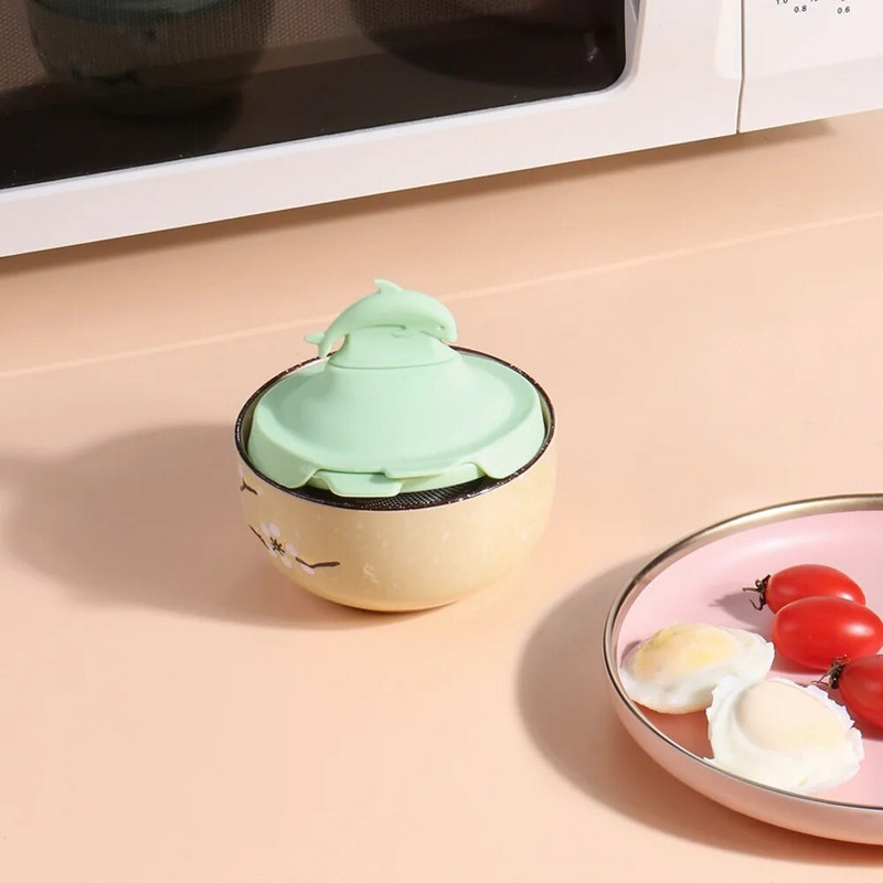 Maisto klasės silikoninė virtų kiaušinių gaminimo aparatas Nelipnus kiaušinių katilas Puodytų kiaušinių puodeliai Kiaušinių brakonieriaus krosnys Virtuvės maisto gaminimo įrankiai