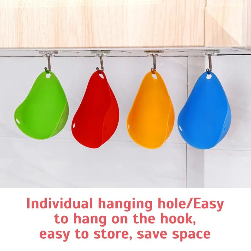 Λαθροκυνηγοί αυγών Καλούπια σιλικόνης Εργαλεία κουζίνας Τηγανίτες Μαγειρικά σκεύη ψησίματος Ατμός Δίσκος πιάτου αυγών Healthy Novel Αξεσουάρ κουζίνας