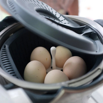 Σχάρα αυγών ατμού Πολυλειτουργική κατσαρόλα ατμομάγειρας Δίσκος αυγών λαθροθήρων Βάση κουζίνας μαγειρικά σκεύη για Thermomix TM6 TM5 TM31