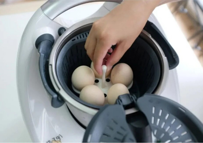 Kiaušinių garų lentynėlė Daugiafunkcinis puodas Garintuvas padėklas Kiaušiniai Brakonieriai Virtuviniai maisto ruošimo reikmenys Thermomix TM6 TM5 TM31